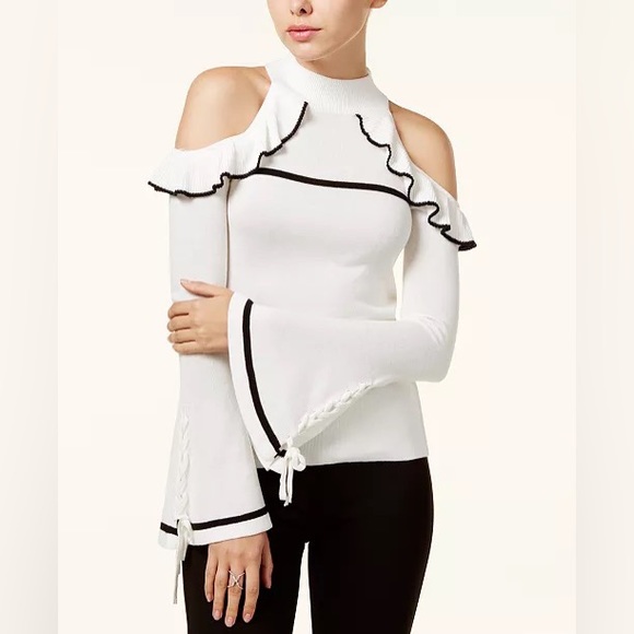 XOXO Sweater Black & White - Picture 3 of 4